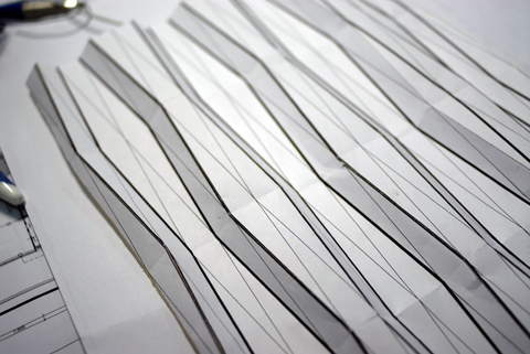 origami model - paper test